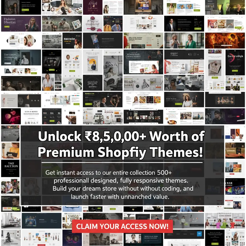 Shopify Theme Bundle (500+ Ready-to-Use Templates)