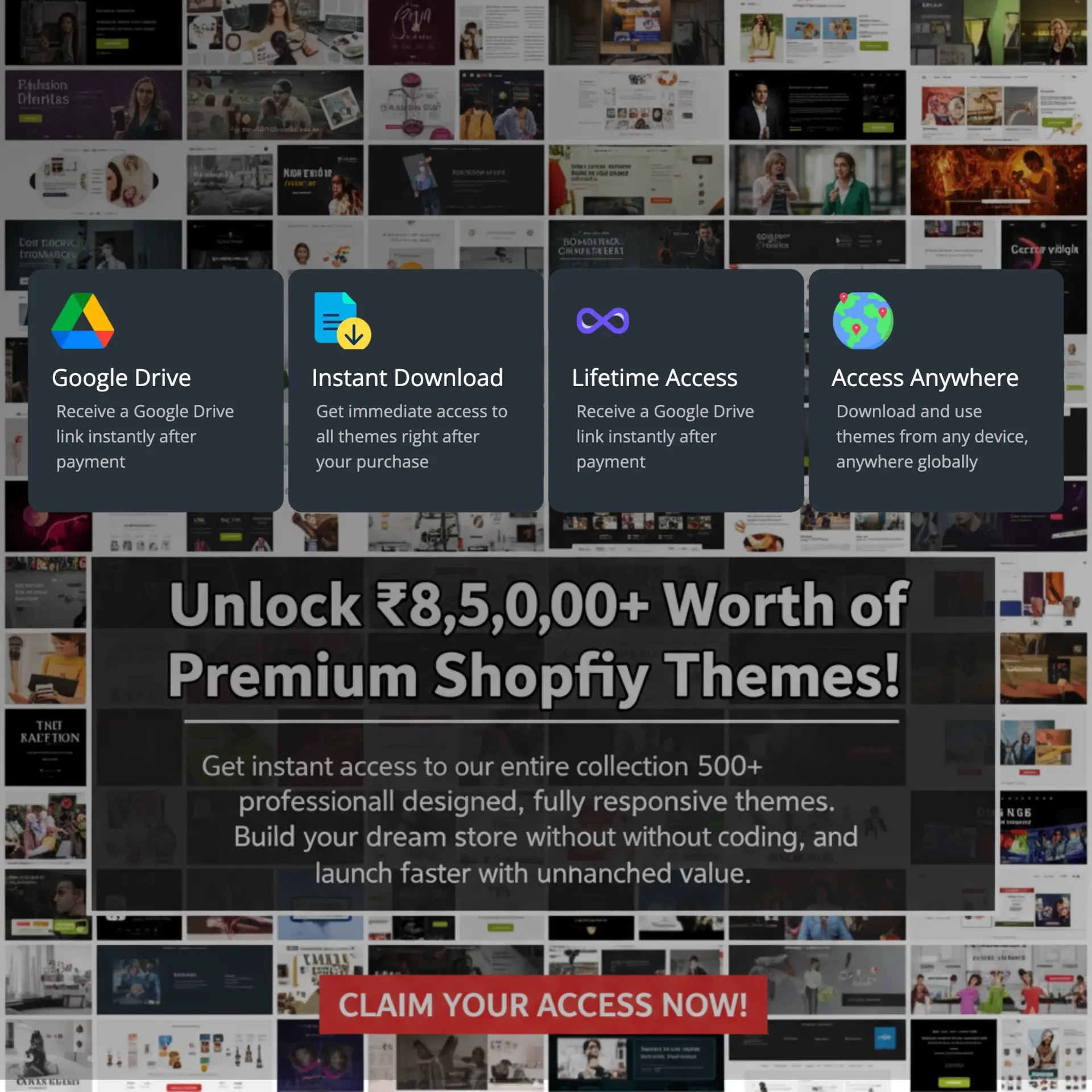 Shopify Theme Bundle (500+ Ready-to-Use Templates) - Image 2
