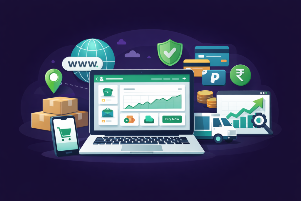 what do you need to build a shopify website
