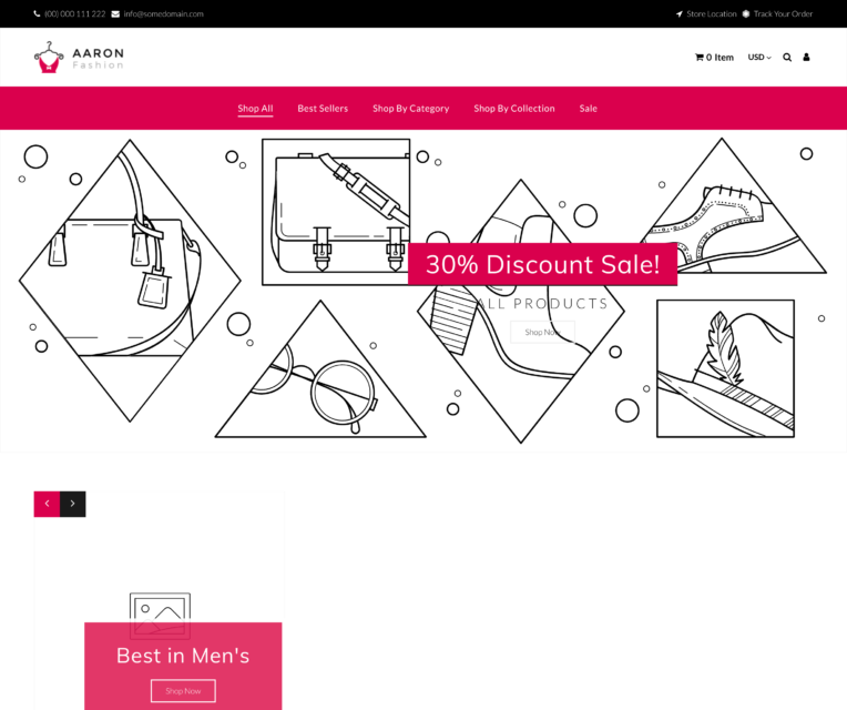 best free Shopify theme for online store