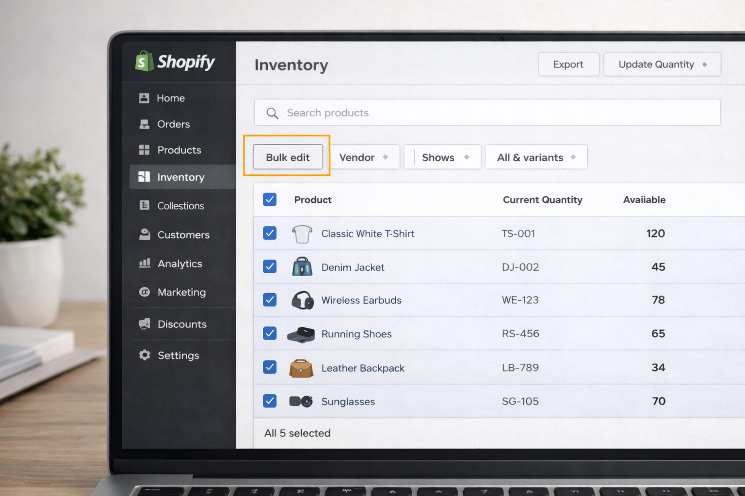 Shopify multi-location inventory