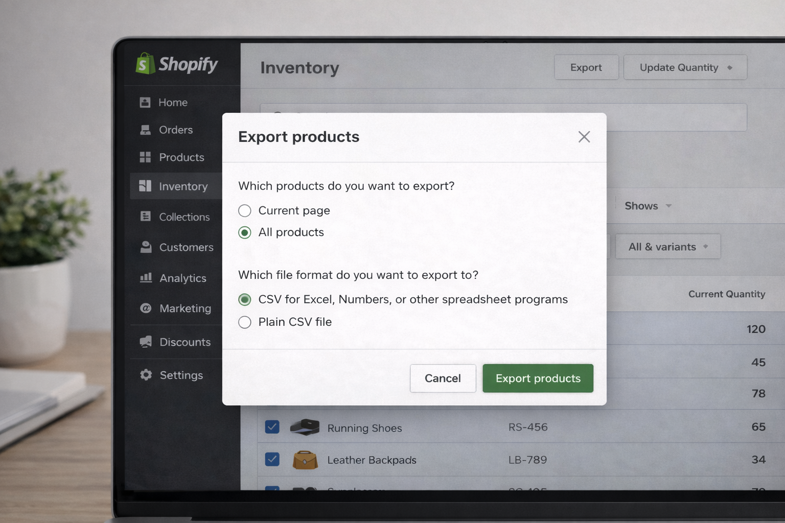 Ecommerce inventory management