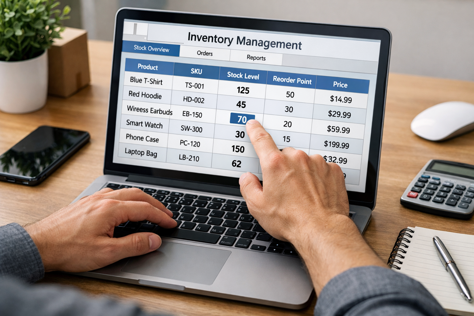 Shopify inventory sync