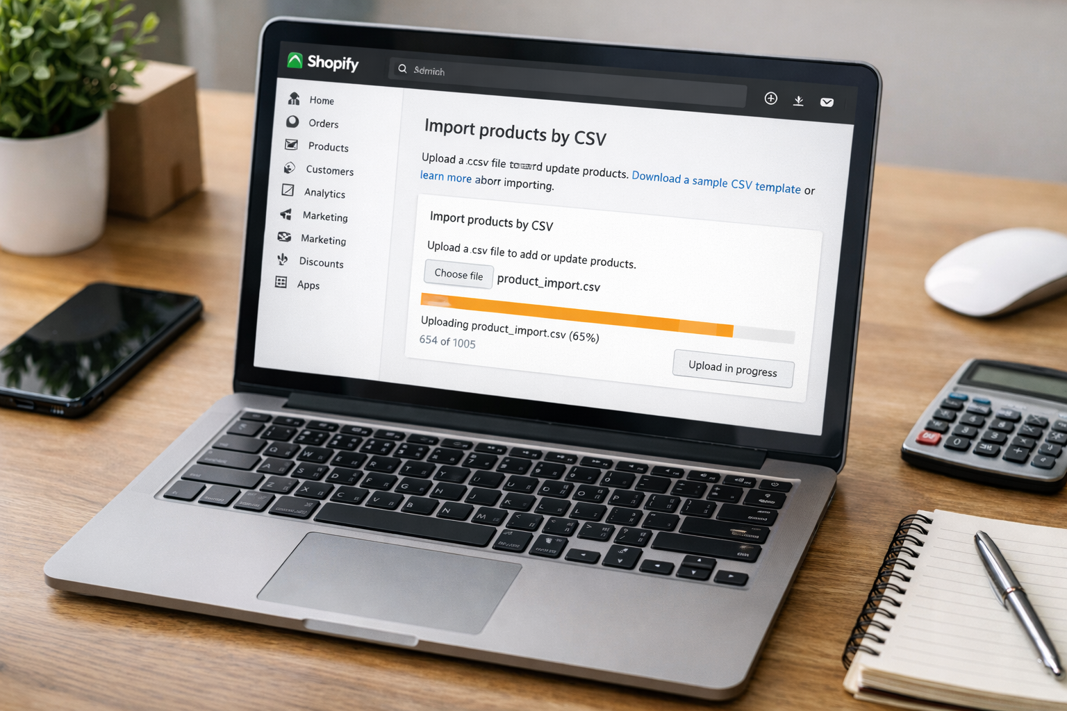 Shopify stock management