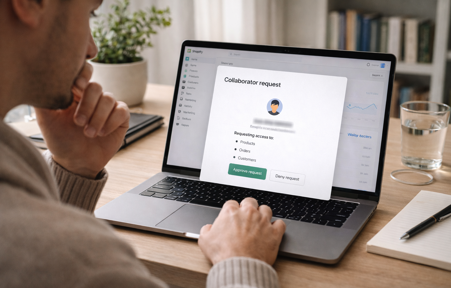 How to Give Access to Shopify Store